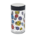 180ml Glass Storage Jar with Sticker Design – Compact & Stylish [SMKZ-145] | Jupiter Grass