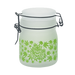 Green Leaf Glass Storage Jar-Multiple Sizes Available [SMKZ-144] | Jupiter Grass
