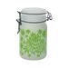 Green Leaf Glass Storage Jar-Multiple Sizes Available [SMKZ-144] | Jupiter Grass