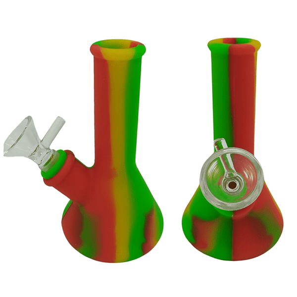 5″ Silicone Simple Style Bong [SMKZ151] | Jupiter Grass