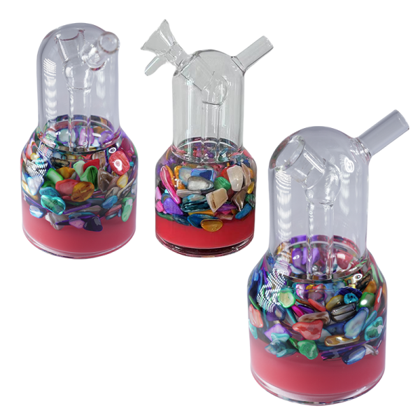 6" Center Piece Rig Waterpipe Assorted Designs