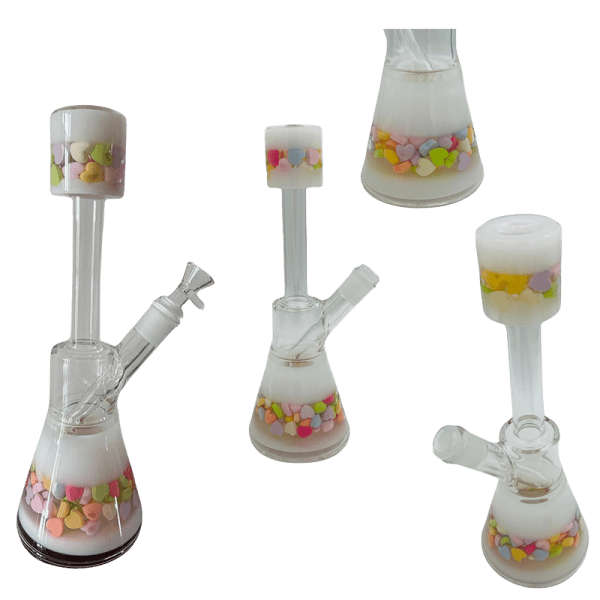 12" Center Piece Beaker Waterpipe Assorted Designs