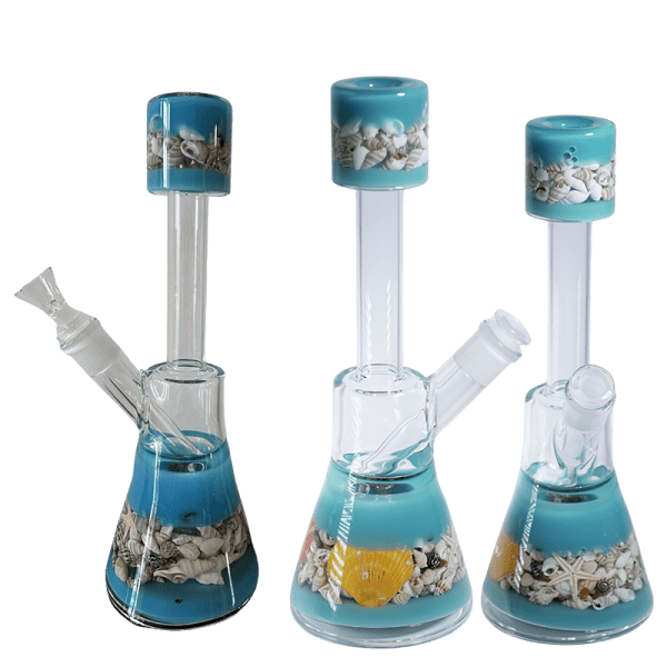 12" Center Piece Beaker Waterpipe Assorted Designs