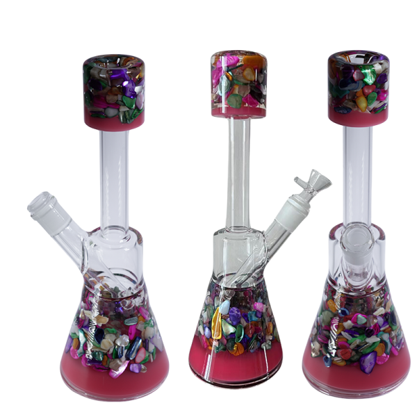 12" Center Piece Beaker Waterpipe Assorted Designs