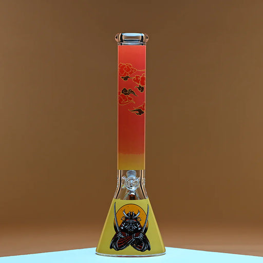 Castle Glassworks | 16" Samurai Bong – Extra Thick Glass (CG-201) | Jupiter Grass