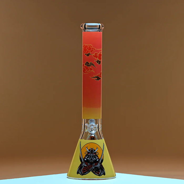 Castle Glassworks | 16" Samurai Bong – Extra Thick Glass (CG-201) | Jupiter Grass