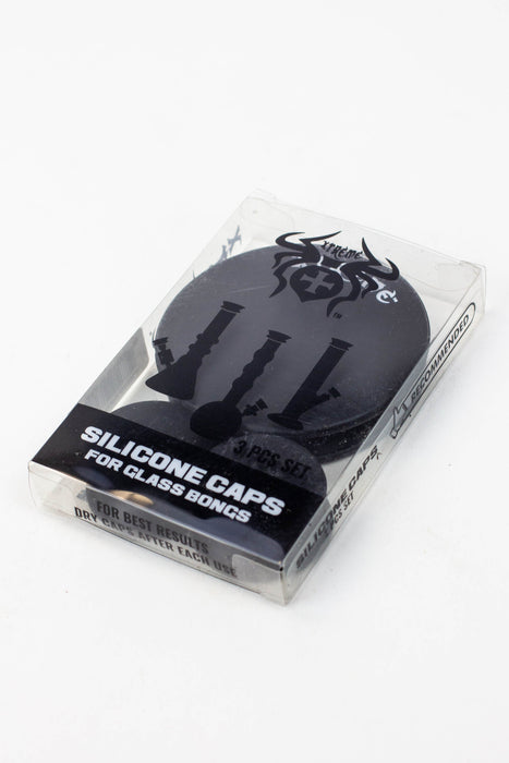 XTREME Caps Universal Caps for Cleaning, Storage, and Odour Proofing Glass Water Pipes/Rigs and More | Jupiter Grass