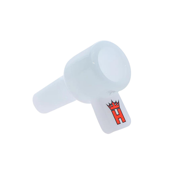 Hoss Glass | 14mm Full Colour Screen Bowl with Square Handle [YX21AC] | Jupiter Grass