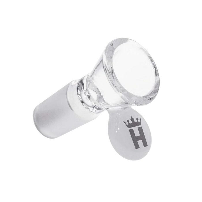 Hoss Glass | 14mm Cone Bowl with Coloured Tab [YX12C] | Jupiter Grass