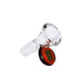 Hoss Glass | 14mm Cone Bowl with Coloured Tab [YX12C] | Jupiter Grass