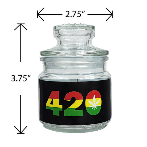 ASHTRAY SET WITH STASH JAR - 420 DESIGN | Jupiter Grass