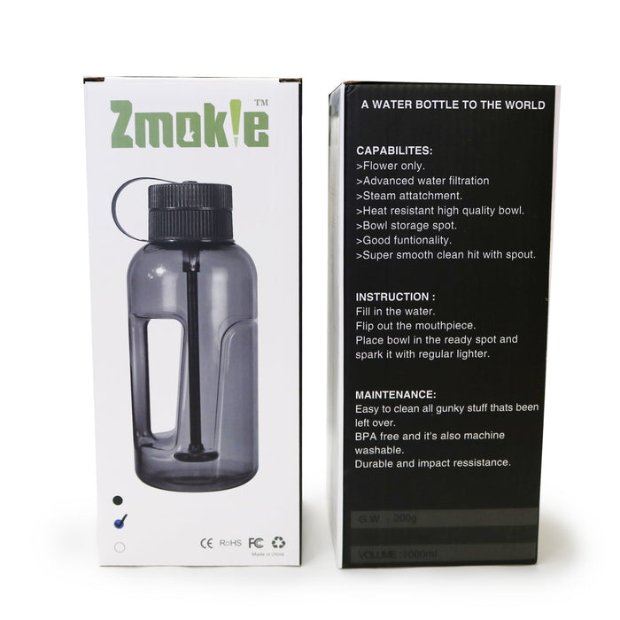 ZMOKIE Water bottle bong | Jupiter Grass