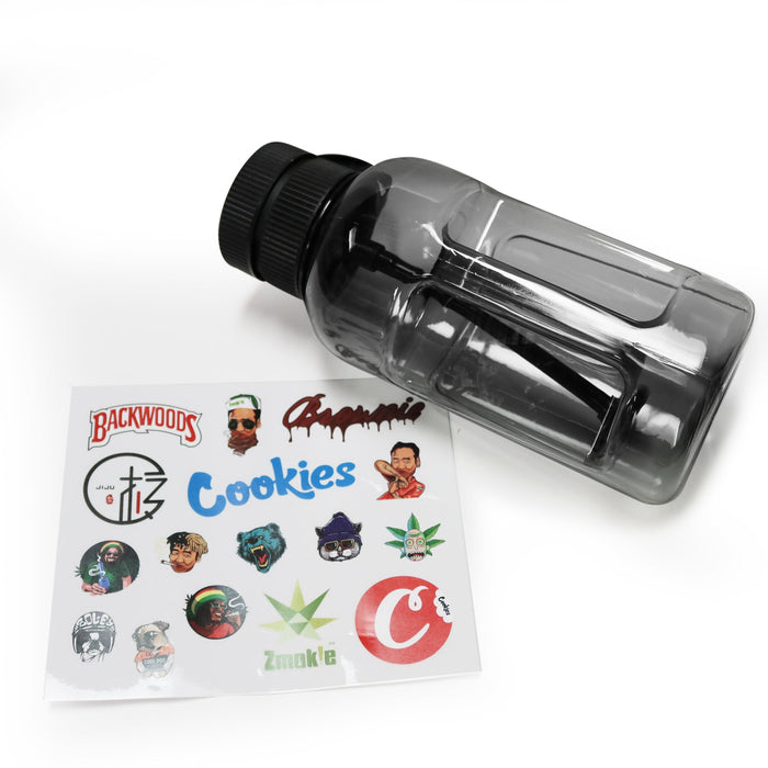 ZMOKIE Water bottle bong | Jupiter Grass