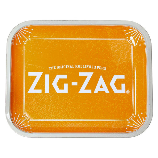 Zig-Zag Metal Rolling Tray - Since 1879 (Orange)