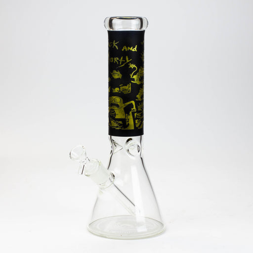12" RM cartoon glass water bong [AA-B-OCT025] | Jupiter Grass