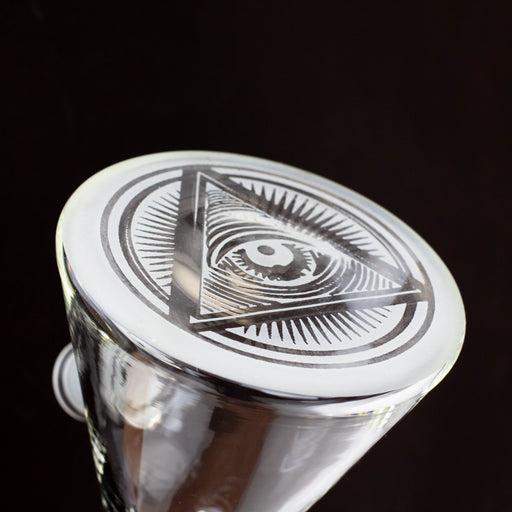 12" RM cartoon glass water bong [AA-B-OCT025] | Jupiter Grass