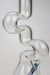 16.5" SOUL Glass 7mm Kink Zong glass water bong | Jupiter Grass