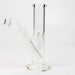 8" 2-in-1 clear tube glass Dab Rig [AKGA013] | Jupiter Grass