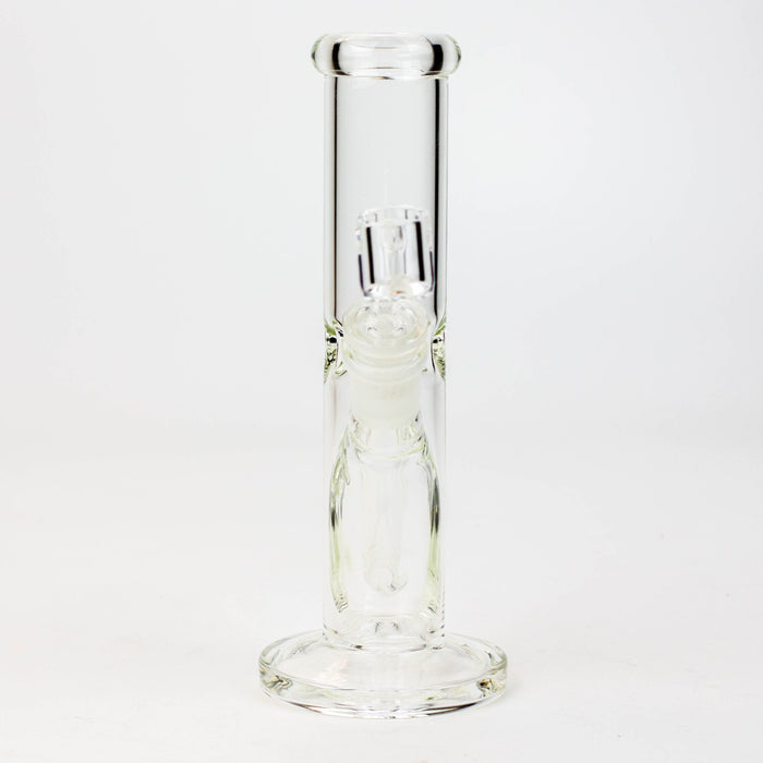 8" 2-in-1 clear tube glass Dab Rig [AKGA013] | Jupiter Grass