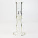 8" 2-in-1 clear tube glass Dab Rig [AKGA013] | Jupiter Grass