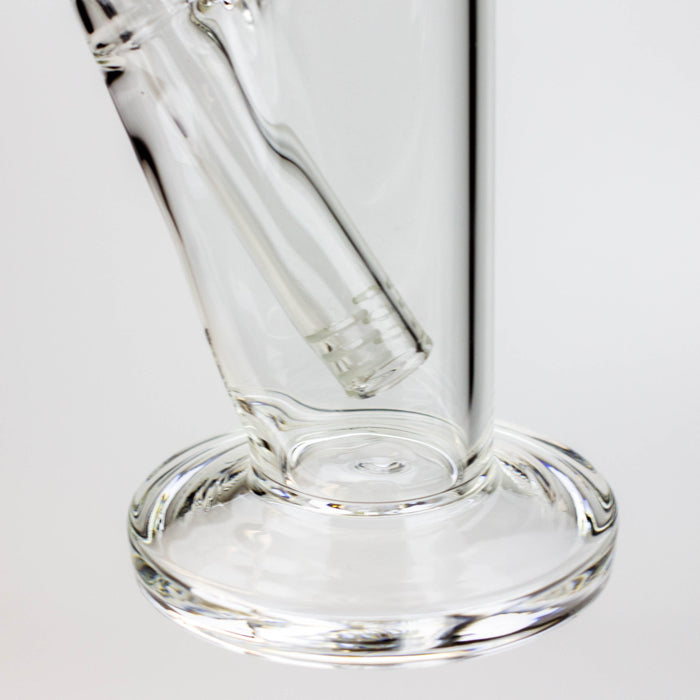 8" 2-in-1 clear tube glass Dab Rig [AKGA013] | Jupiter Grass
