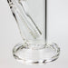 8" 2-in-1 clear tube glass Dab Rig [AKGA013] | Jupiter Grass