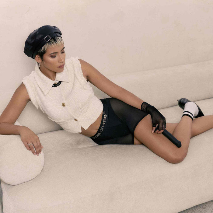 HARNESS LINGERIE HALO - L - BLACK