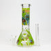 8" NM  Cartoon glass water bong - Beehive | Jupiter Grass