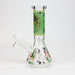 8" NM glass water bong - Glow In the dark | Jupiter Grass