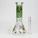 8" NM glass water bong - Glow In the dark | Jupiter Grass