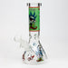 8" NM glass water bong - Glow In the dark | Jupiter Grass