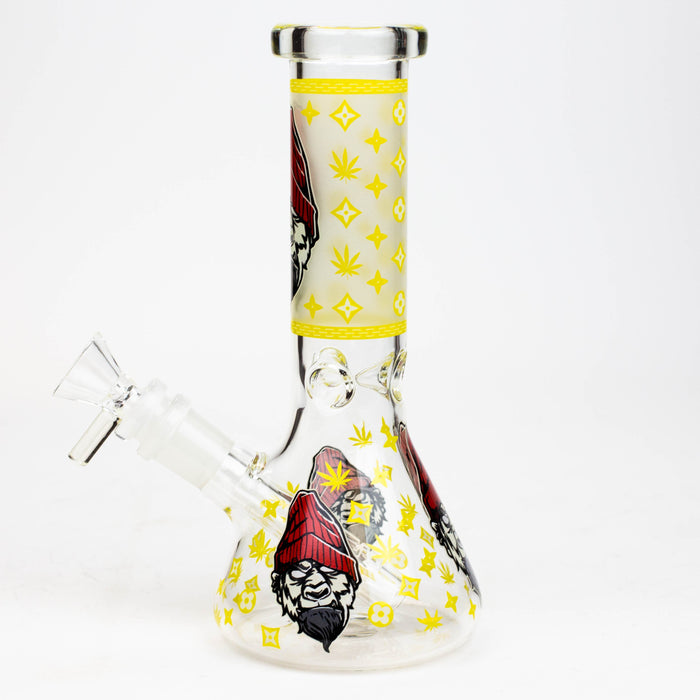 8" Gorilla cartoon glass water bong | Jupiter Grass