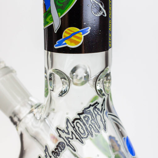 8" NM  Cartoon glass water bong - Glow in the dark | Jupiter Grass