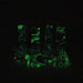 8" NM  Cartoon glass water bong - Glow in the dark | Jupiter Grass