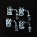 Flat top Original banger with sandblast graphic for 14 mm male joint | Jupiter Grass