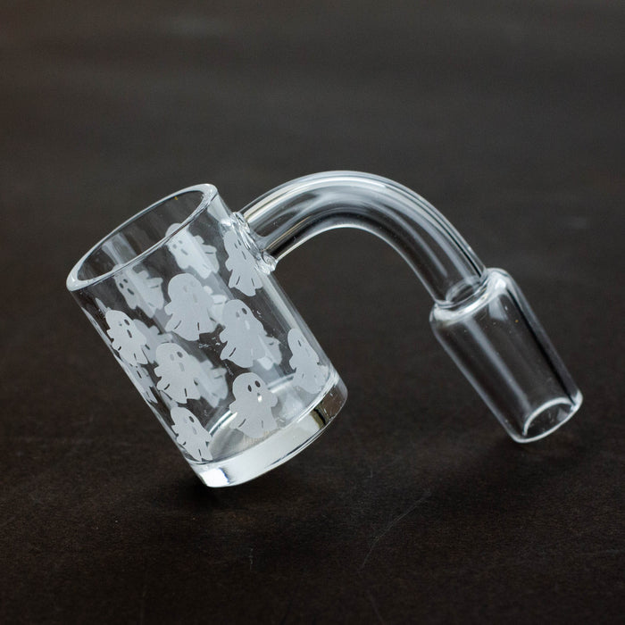 Flat top Original banger with sandblast graphic for 14 mm male joint | Jupiter Grass