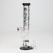 9.5" XTREME 2-1n-1 straight tube glass Bong with honeycomb diffuser [XTR300] | Jupiter Grass