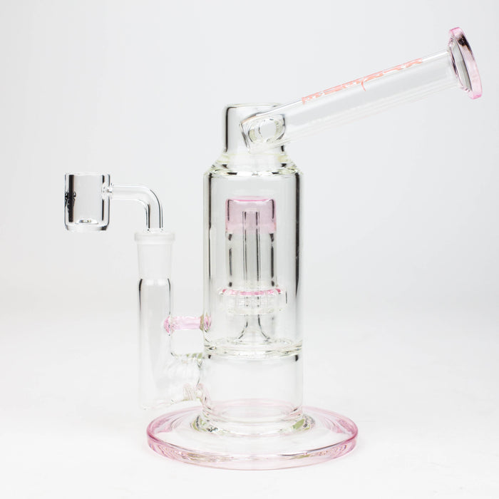 7" XTREME 2-in-1 Showerhead perc. glass Bong [XTR305] | Jupiter Grass