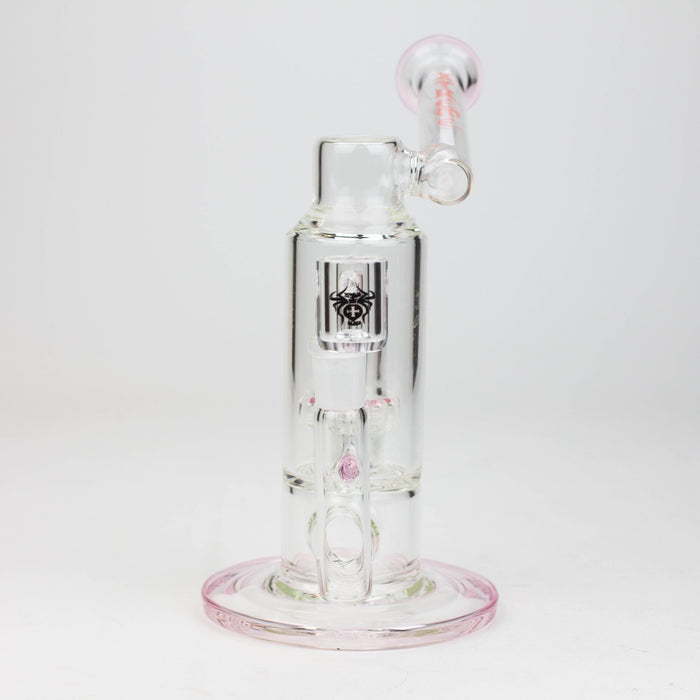 7" XTREME 2-in-1 Showerhead perc. glass Bong [XTR305] | Jupiter Grass