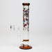 9.5" XTREME 2-1n-1 straight tube glass Bong with honeycomb diffuser [XTR300] | Jupiter Grass
