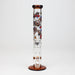 9.5" XTREME 2-1n-1 straight tube glass Bong with honeycomb diffuser [XTR300] | Jupiter Grass