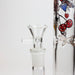 9.5" XTREME 2-1n-1 straight tube glass Bong with honeycomb diffuser [XTR300] | Jupiter Grass