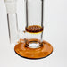 9.5" XTREME 2-1n-1 straight tube glass Bong with honeycomb diffuser [XTR300] | Jupiter Grass
