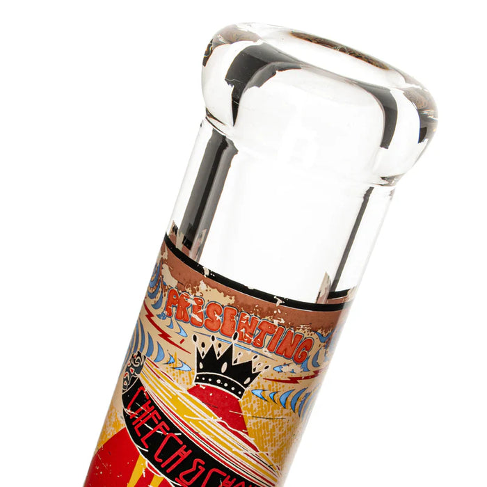 Cheech & Chong® Glass | 15" 7mm Thick 420 Mind Meld Water Pipe [CC167] | Jupiter Grass