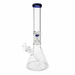 16" Color-Accented Glass Water Bong with Percolator | Jupiter Grass