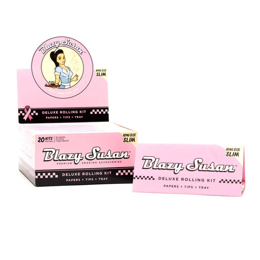 Blazy Susan | Pink Deluxe Rolling Kit King Size box of 20 | Jupiter Grass