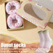 TRIM QUEEN | DONUT PINK SWIRL SOCKS | Jupiter Grass