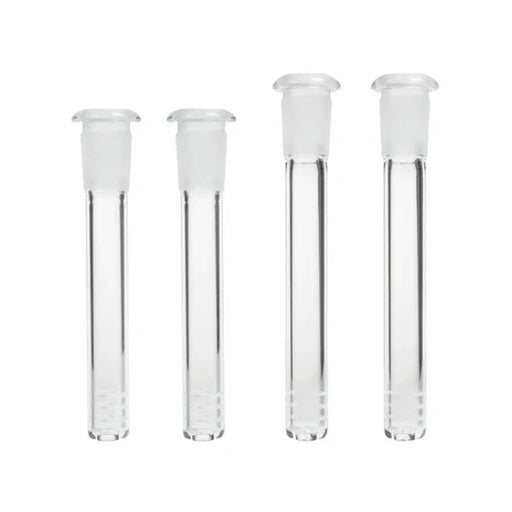 Clear Glass Slitted Diffuser Downstem – Multiple Sizes Available (3"–4.5") | Jupiter Grass