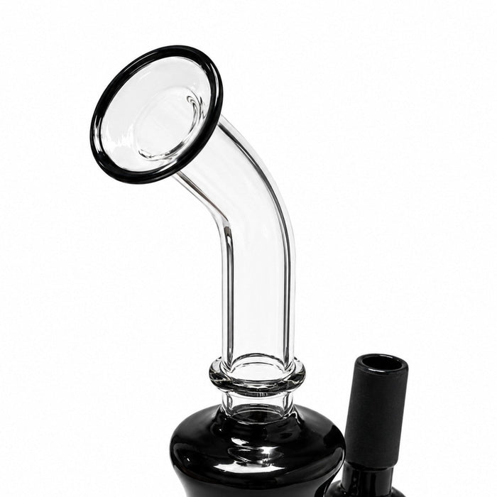 8" Color Accent Circ Perc Glass Dab Rig