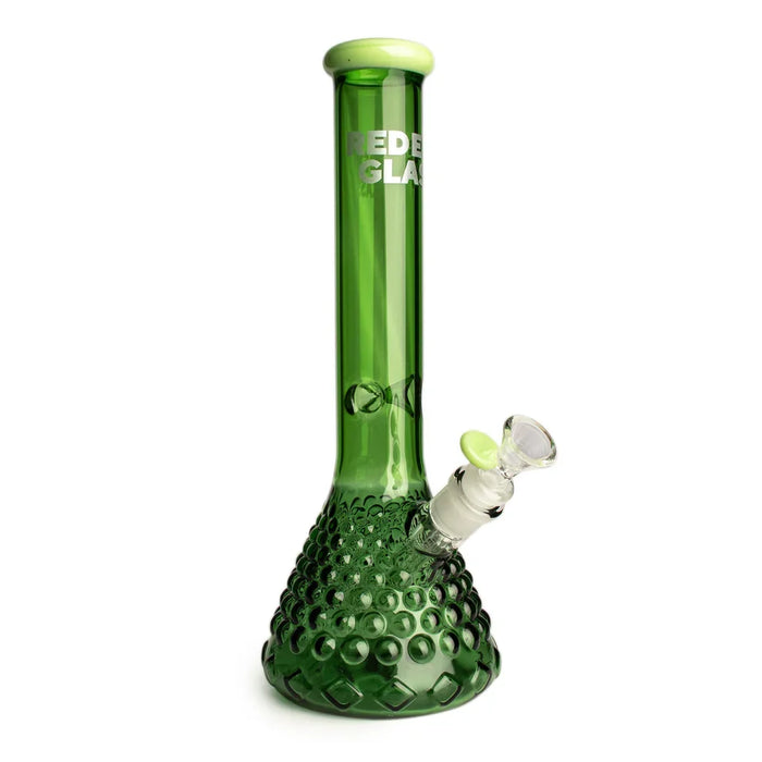 Red Eye Glass® | 15" Hera Beaker Base Water Pipe Two-Toned Borosilicate Glass